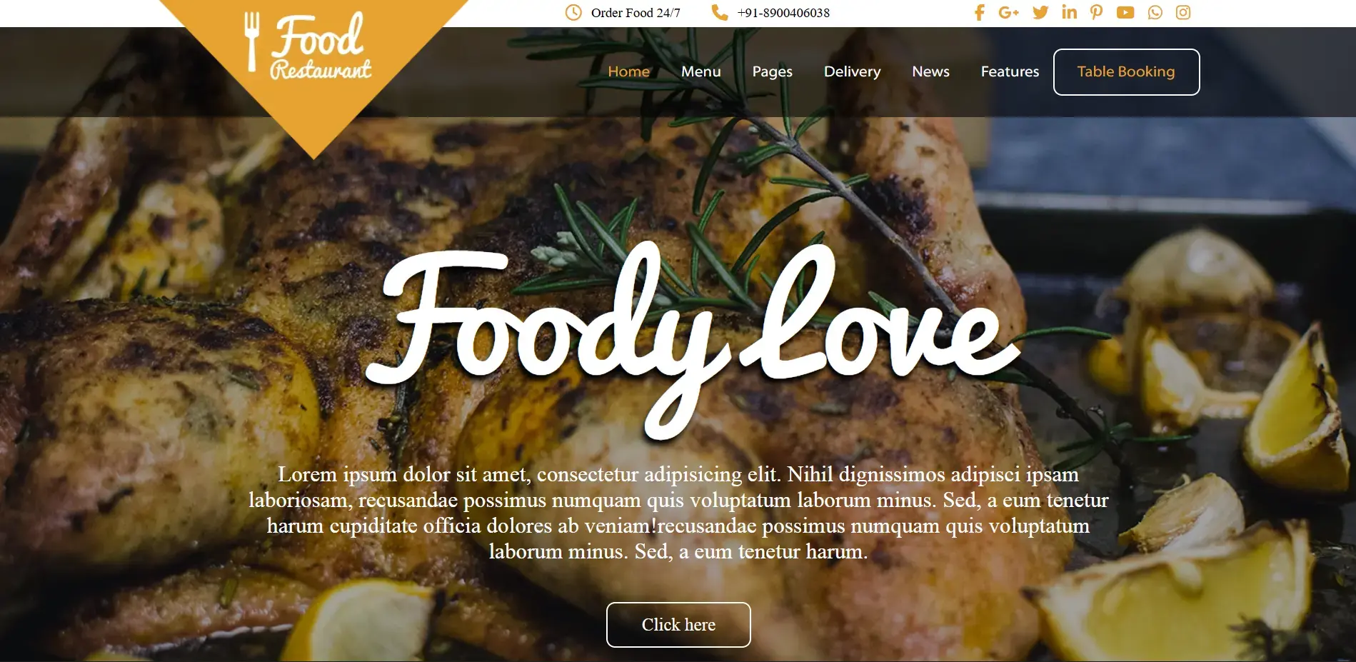 PSD to HTML screenshot
